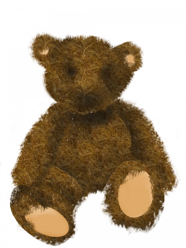 Creation of fuzzy teddy: Step 4